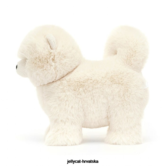 Jellycat daphne pomeransko sivo 563 igračka