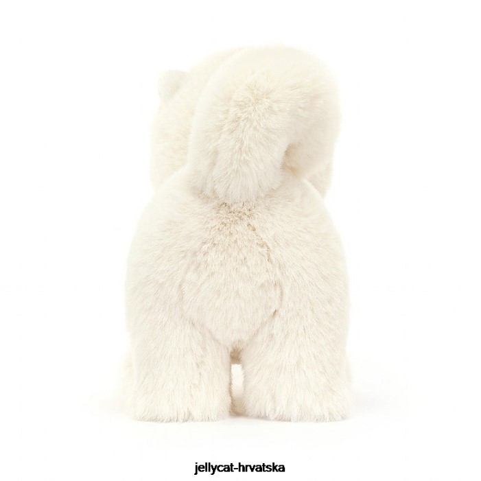 Jellycat daphne pomeransko sivo 563 igračka