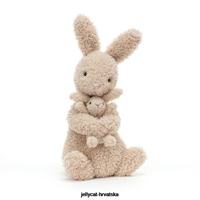 Jellycat huddles bunny beige 338 igračka