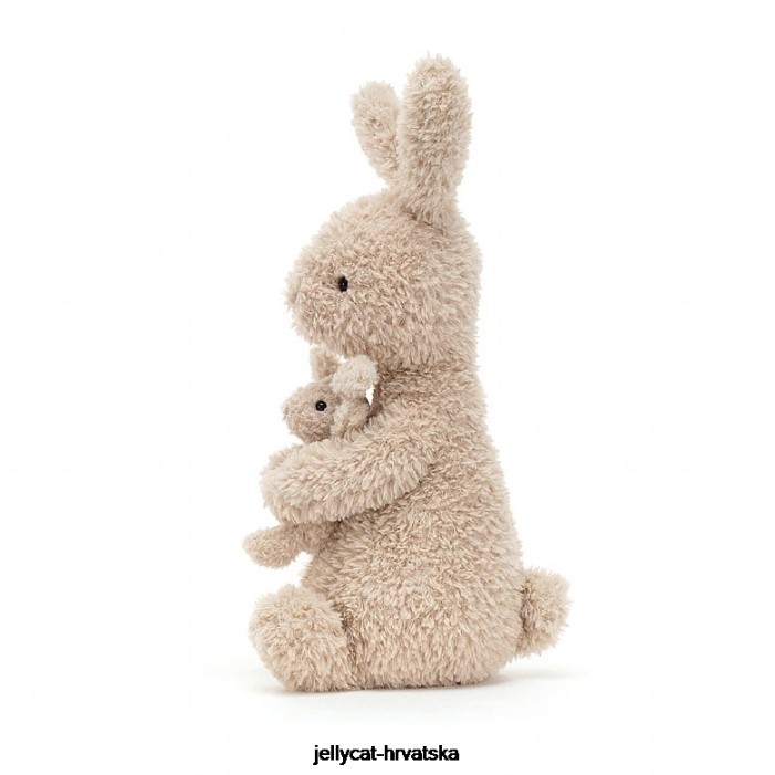 Jellycat huddles bunny beige 338 igračka
