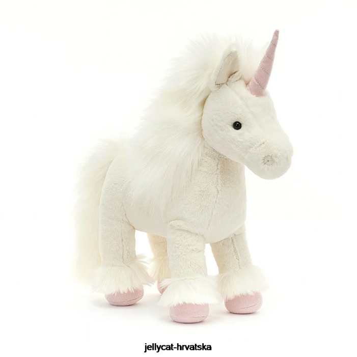 Jellycat isadora jednorog bijela 381 igračka