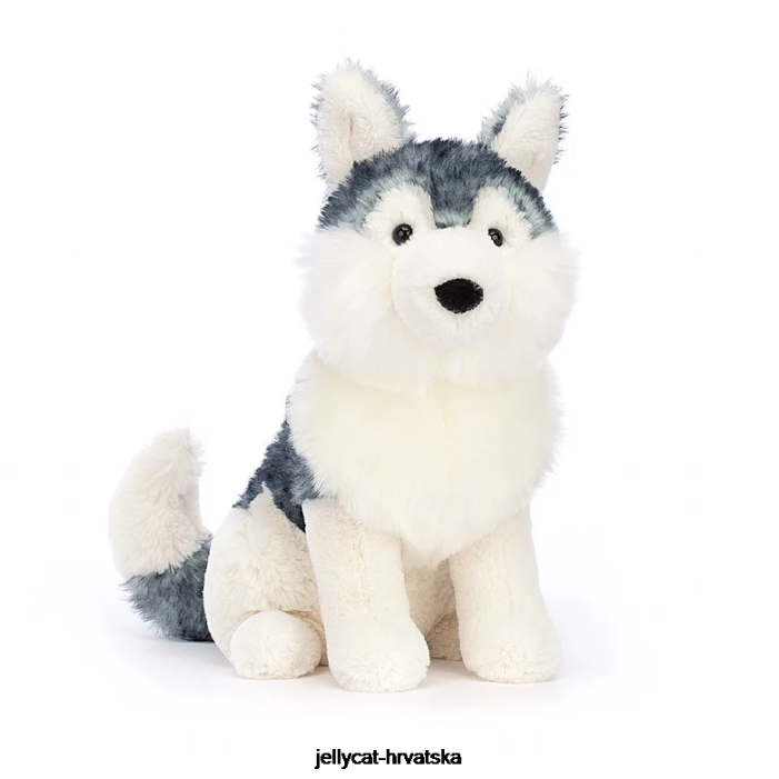 Jellycat jackson haski sivo-bijeli 632 igračka