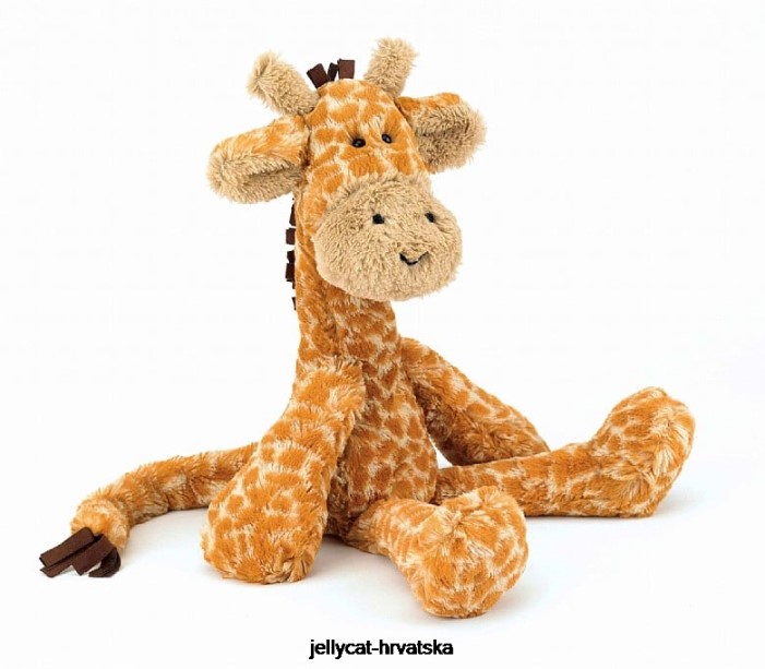 Jellycat merryday žirafa narančasta 641 igračka