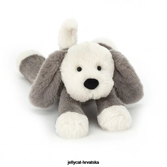 Jellycat mrlja štene siva i bijela 260 igračka
