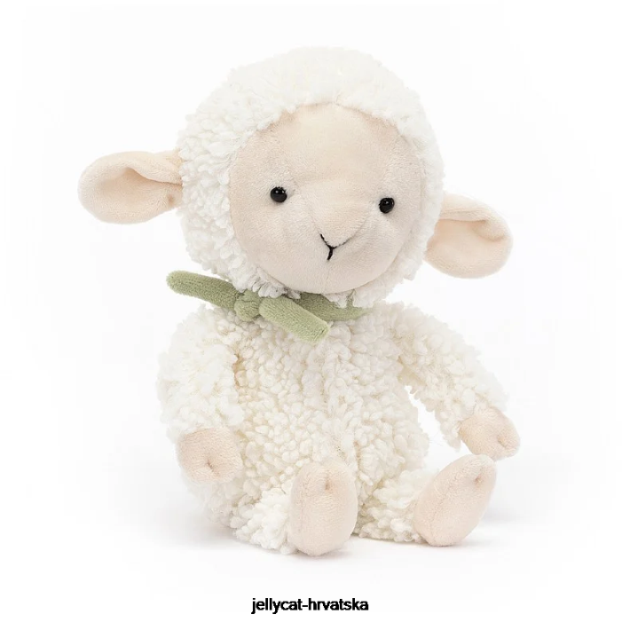 Jellycat pahuljasta janjeća krema 322 igračka