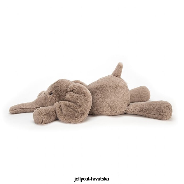 Jellycat smudge slonova siva 9 igračka