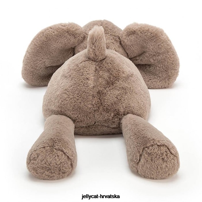 Jellycat smudge slonova siva 9 igračka