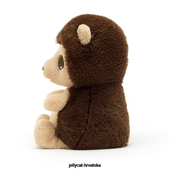 Jellycat snoozling hedgehog brown 412 igračka