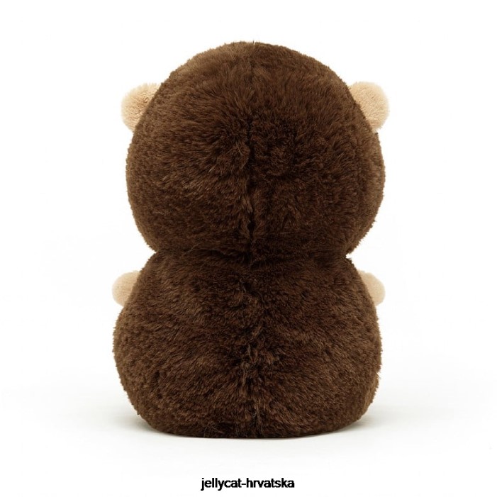 Jellycat snoozling hedgehog brown 412 igračka