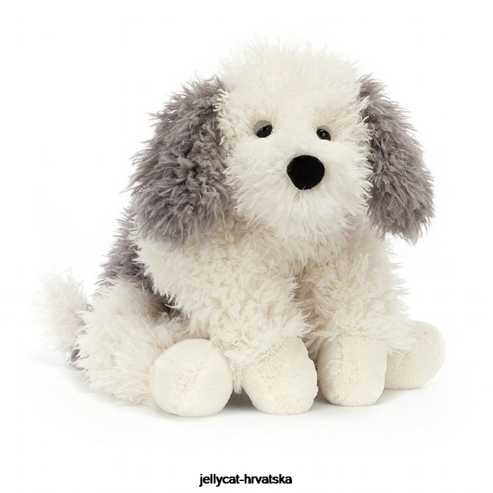 Jellycat floofie ovčar sivo-bijeli 403 igračka