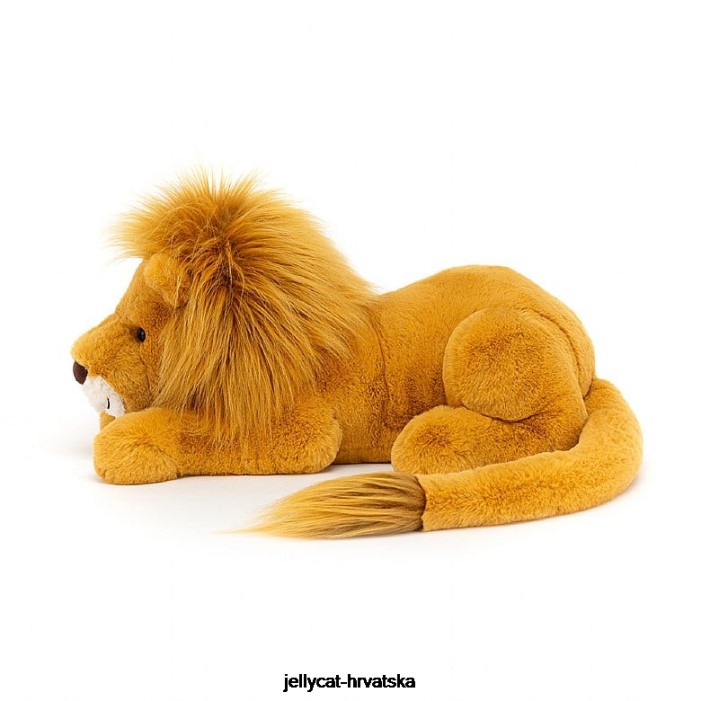 Jellycat louie lav narančasta 568 igračka