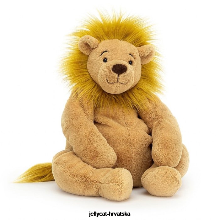 Jellycat rumpletum lion yellow 442 igračka