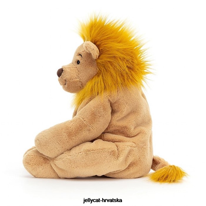 Jellycat rumpletum lion yellow 442 igračka