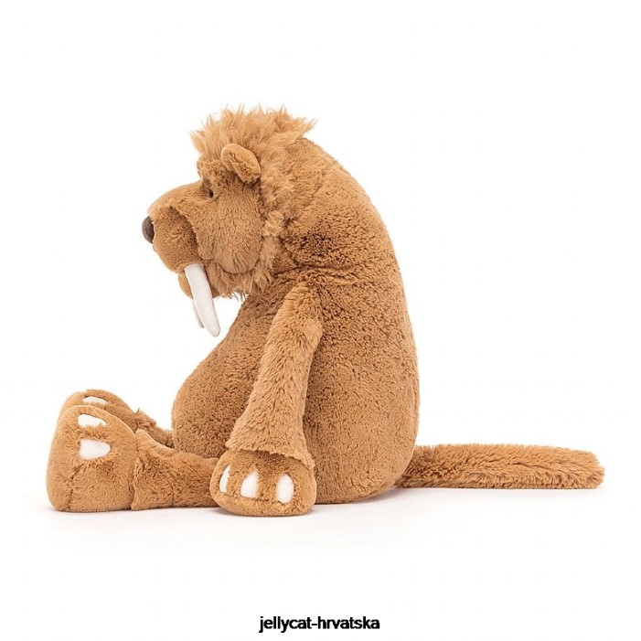 Jellycat stellan sabljozubi tigar smeđi 394 igračka