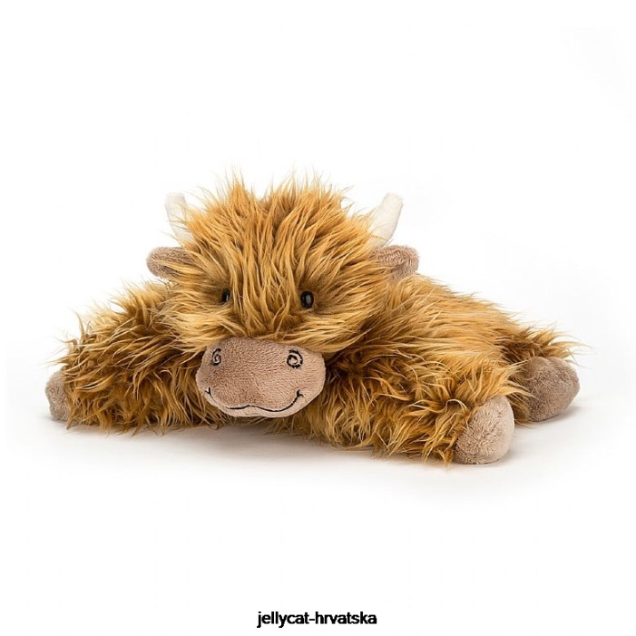 Jellycat tartufi Highland krava smeđa 549 igračka