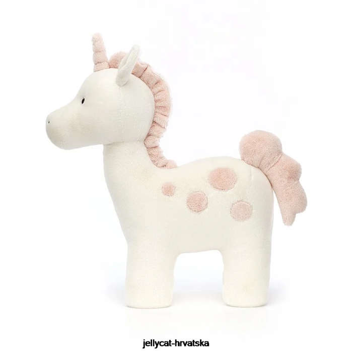 Jellycat veliki točkasti jednorog bijeli 462 igračka