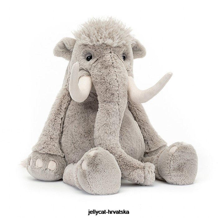 Jellycat viggo mamut siva 362 igračka